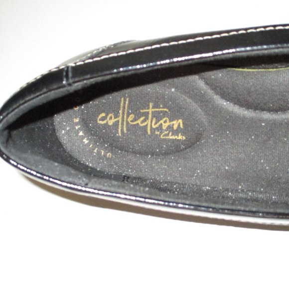 Collection by Clarks Womens Black Faux Leather Tassel Loafer NWOB - Size 7M - Picture 6 of 9